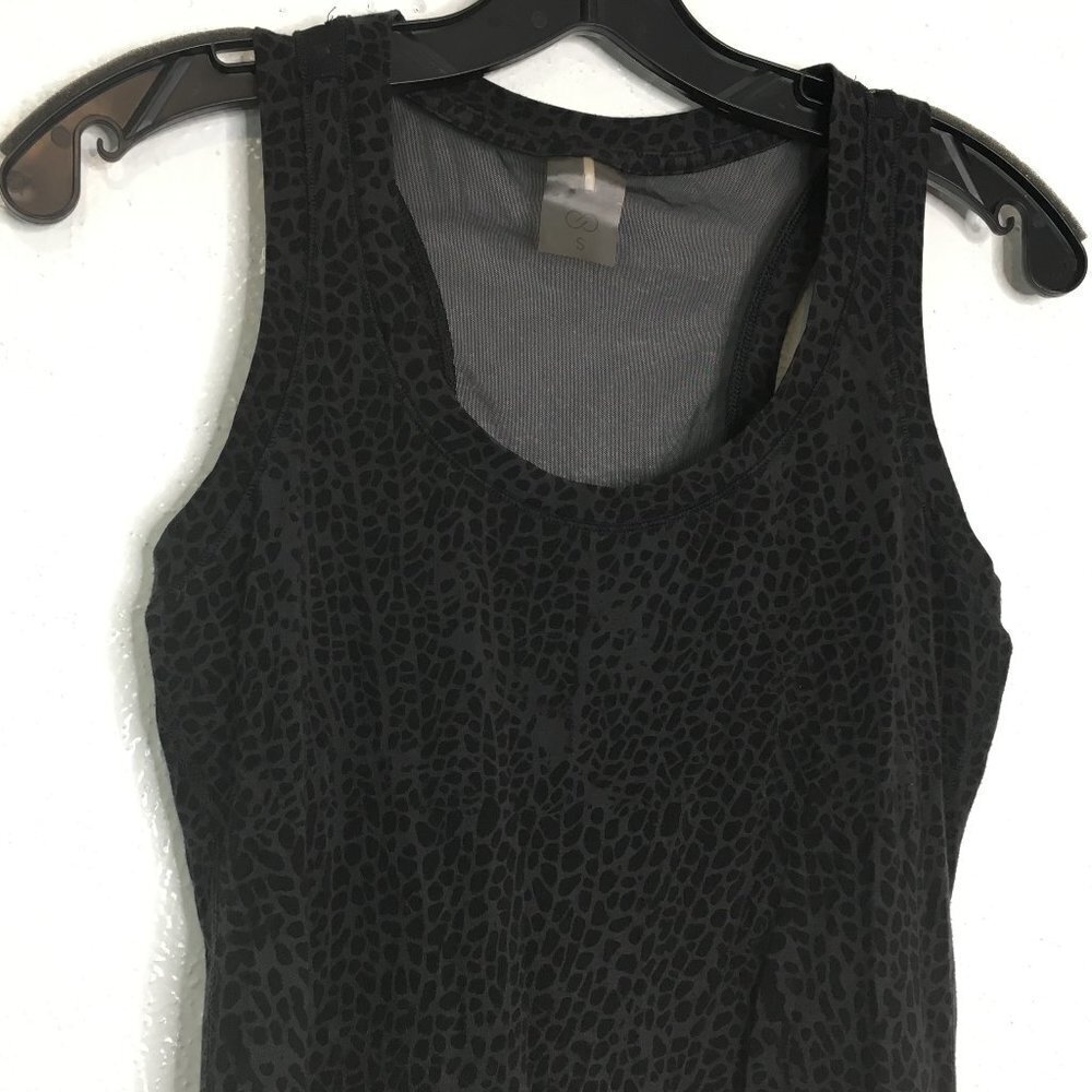 CALIA Leopard Print Mesh Racerback Athletic Tank - Picture 4 of 10